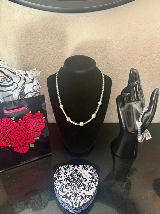 Brighton Meridian Necklace and Bracelet New - Picture 1 of 7